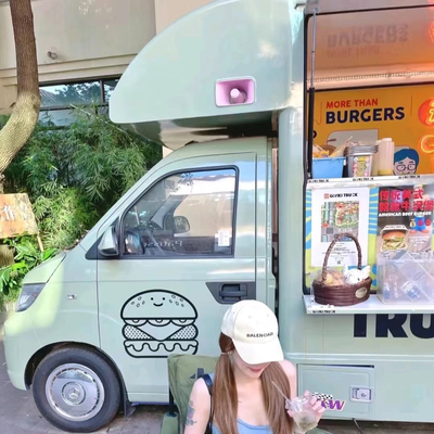 Lebensmittelkorb Getränke Verkaufswagen Outdoor Mobile Fast Food Anhänger für personalisierte Mobilgeräte