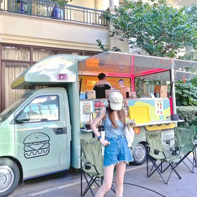 Lebensmittelkorb Getränke Verkaufswagen Outdoor Mobile Fast Food Anhänger für personalisierte Mobilgeräte