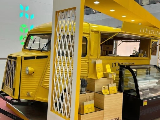 Kebab-Trailer Crepe-Wagen kundenspezifischer mobiler Kaffee-Pizza-Trailer für den kommerziellen Verkauf