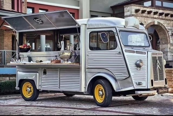Lebensmittel-Trailer Vintage Mobile Verkauf von verschiedenen Waren angepasst Citroen HY Van