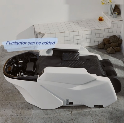 Barbershop spezielle elektrische Massage Shampoo Bett mit Ganzkörper Heizung Fumigation