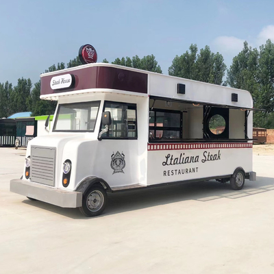 Ausrüstung für die Küche Fastfood Snack Catering Lieferwagen 4,6*2,0*2,35m 1500kg Ausgang