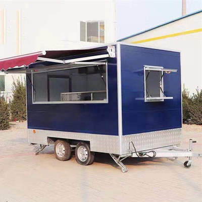 Mobilverkäufe verschiedener Waren mit Custom Outdoor Street Fast Food Stall Kiosk