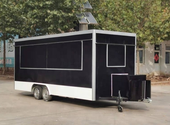 Mobilverkäufe verschiedener Waren mit Custom Outdoor Street Fast Food Stall Kiosk
