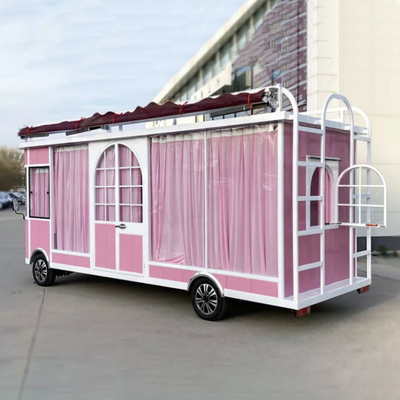 2023 Elektrisch Mobil Haarsalon Barbier Laden Ankleide Van LKW Anhänger Boutique Cart