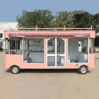 2023 Elektrisch Mobil Haarsalon Barbier Laden Ankleide Van LKW Anhänger Boutique Cart