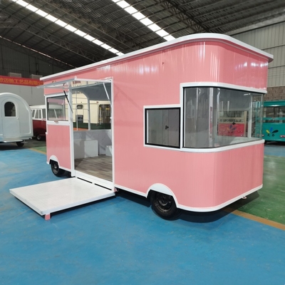 2023 Elektrisch Mobil Haarschneidsalon Barbershop Kommode Van Truck Anhänger Boutique-Wagen
