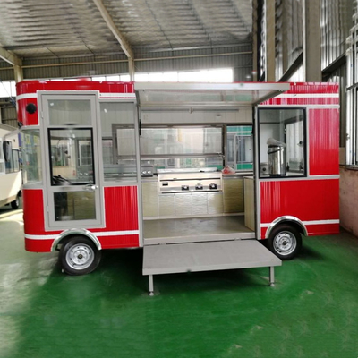 2023 Elektrisch Mobil Haarschneidsalon Barbershop Kommode Van Truck Anhänger Boutique-Wagen