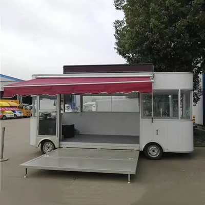 2023 Elektrisch Mobil Haarschneidsalon Barbershop Kommode Van Truck Anhänger Boutique-Wagen