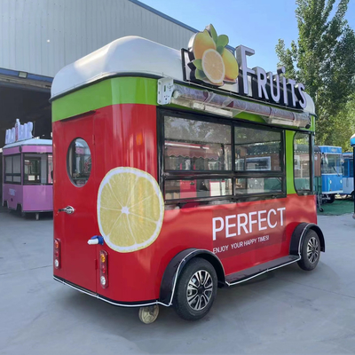 4Wheels Outlet angepasster Fruchtsalat Getränk Kaffee Milch Tee Bier Eis Trailer