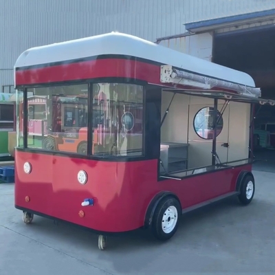 4Wheels Outlet angepasster Fruchtsalat Getränk Kaffee Milch Tee Bier Eis Trailer