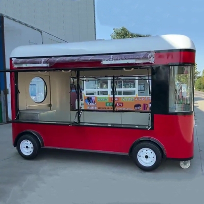 4Wheels Outlet angepasster Fruchtsalat Getränk Kaffee Milch Tee Bier Eis Trailer
