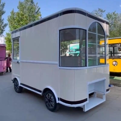 Bewegungsmodus Batteriebetriebene elektrische mobile Friseursalon Barbier Friseur Trailer