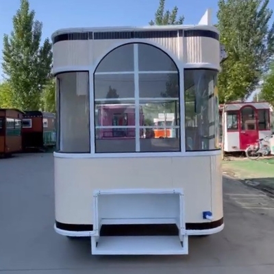Bewegungsmodus Batteriebetriebene elektrische mobile Friseursalon Barbier Friseur Trailer