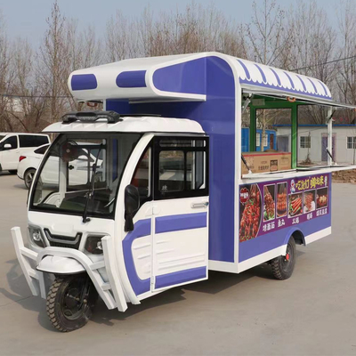 2023 Outlet Mehrzweckmobile Elektro-Fastfood Snack Dreirad Pedicab Dreirad