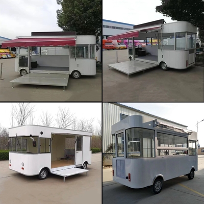 Multifunktionale Elektrische Mobilgeräte Warenverkäufe Boutique-Laden Lebensmittel Snack-LKW-Wagen