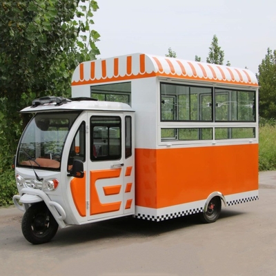 Outlet Mehrzweckmobile Elektro-Fastfood-Snack-Dreifahrrad mit 1000 kg Kapazität