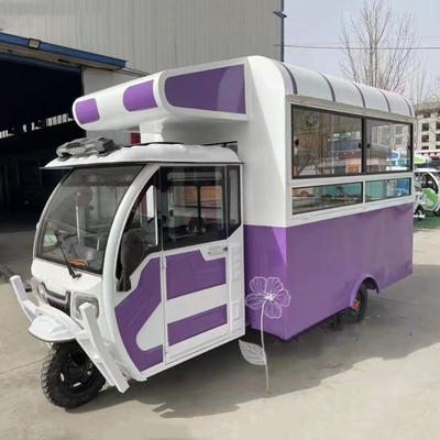 Leistungsstarkes Mehrzweckmobiles Elektro-Dreifahrrad für Fastfood- und Getränke-Outlet 2022