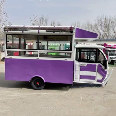 Leistungsstarkes Mehrzweckmobiles Elektro-Dreifahrrad für Fastfood- und Getränke-Outlet 2022