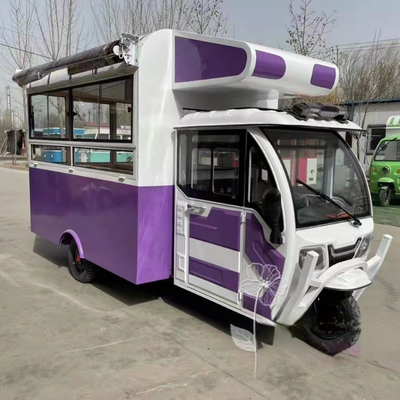 Leistungsstarkes Mehrzweckmobiles Elektro-Dreifahrrad für Fastfood- und Getränke-Outlet 2022