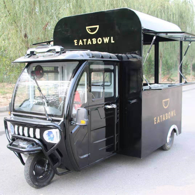 Rohstoffhandel Mehrzweckmobiles Elektro-Dreifahrrad für Snacks und Getränke im Jahr 2022