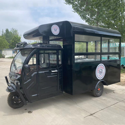 Rohstoffhandel Mehrzweckmobiles Elektro-Dreifahrrad für Snacks und Getränke im Jahr 2022