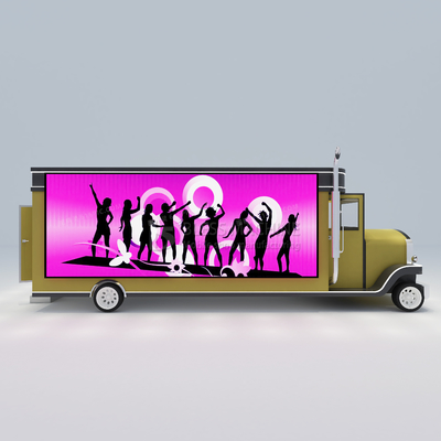 2022 Electric Mobile T-Show Kleidung Make-up Modellierung Van Truck Anhänger für Outlet