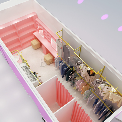 2022 Electric Mobile T-Show Kleidung Make-up Modellierung Van Truck Anhänger für Outlet