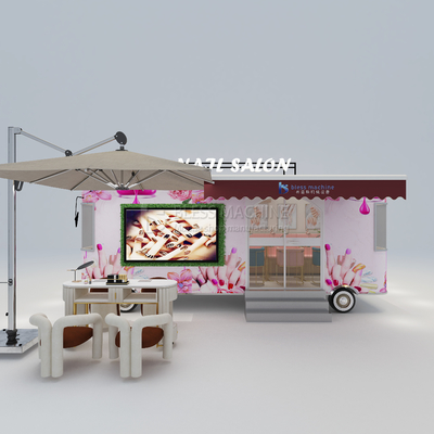 Schönheitssalons Lkw für mobile Kosmetik Friseur Maniküre Massage und Pediküre