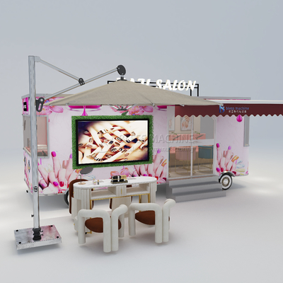 Schönheitssalons Lkw für mobile Kosmetik Friseur Maniküre Massage und Pediküre