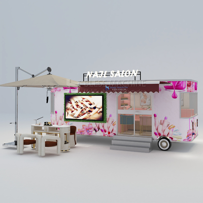 Schönheitssalons Lkw für mobile Kosmetik Friseur Maniküre Massage und Pediküre