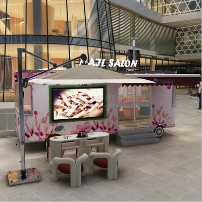 Schönheitssalons Lkw für mobile Kosmetik Friseur Maniküre Massage und Pediküre