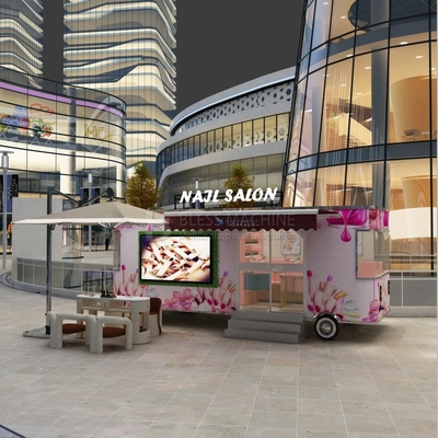 Schönheitssalons Lkw für mobile Kosmetik Friseur Maniküre Massage und Pediküre
