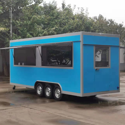 Bequem ausgestattetes Mobilhaus Cottage Food Snack Schleppwagen mit Toilette und Bett
