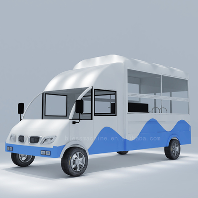 Praktischste Fastfood Snack Catering Elektrische mobile Lieferwagen für Milchprodukte