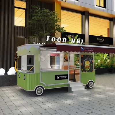 Freizeit-Fast-Food-Ausrüstung Elektrische Mobilgeräte Snack Getränke Catering Lieferwagen Lastwagen Anhänger Kiosk-Wagen