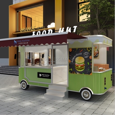 Freizeit-Fast-Food-Ausrüstung Elektrische Mobilgeräte Snack Getränke Catering Lieferwagen Lastwagen Anhänger Kiosk-Wagen