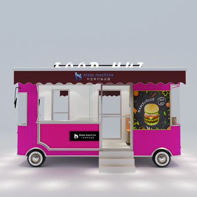 85 km/h Maschinenfunktionen Freizeit-Fastfood-Ausrüstung Mobil-Gastronomie-Ven Anhänger