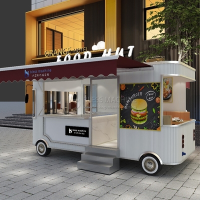 85 km/h Maschinenfunktionen Freizeit-Fastfood-Ausrüstung Mobil-Gastronomie-Ven Anhänger