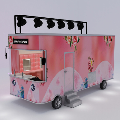 Outlet Electric Mobile T-Show Kleidung Schuhe Tasche Schal Make-up Modellierung Van Truck Anhänger