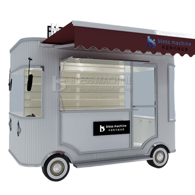 Universal Electric Mobile Commodity Shop Lieferwagen Lkw Anhängerwagen Galvanisierter Stahl