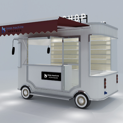 Universal Electric Mobile Commodity Shop Lieferwagen Lkw Anhängerwagen Galvanisierter Stahl