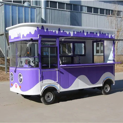 Mehrzweck-Elektro-Mobil-Fastfood Snack Getränke Catering Lieferwagen Kiosk-Wagen