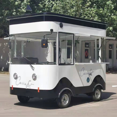 Mehrzweck-Elektro-Mobil-Fastfood Snack Getränke Catering Lieferwagen Kiosk-Wagen