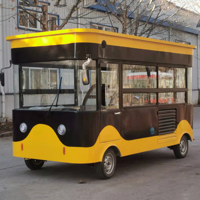 Mehrzweck-Elektro-Mobil-Fastfood Snack Getränke Catering Lieferwagen Kiosk-Wagen