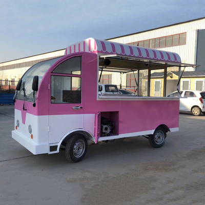 Outdoor Street Food Cart Elektrisch Mobil Fast Food Snack Catering Bus Boutique Truck
