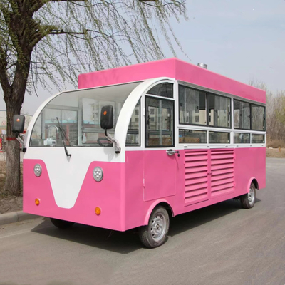 Outdoor Street Food Cart Elektrisch Mobil Fast Food Snack Catering Bus Boutique Truck
