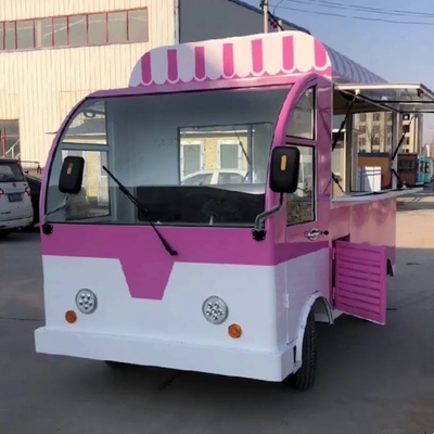 Outdoor Street Food Cart Elektrisch Mobil Fast Food Snack Catering Bus Boutique Truck
