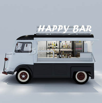 Außenstromversorgung Elektrisch Mobilwein Cocktail Getränke Bar Van Truck Anhänger Wagen