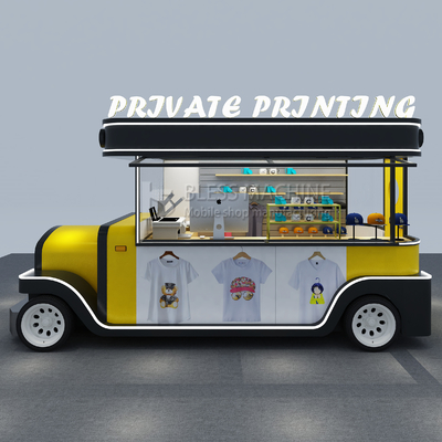 2022 mobile T-Shirt Hut Cup Hot Stamping und Druckerei Lkw-Anhänger zum Drucken